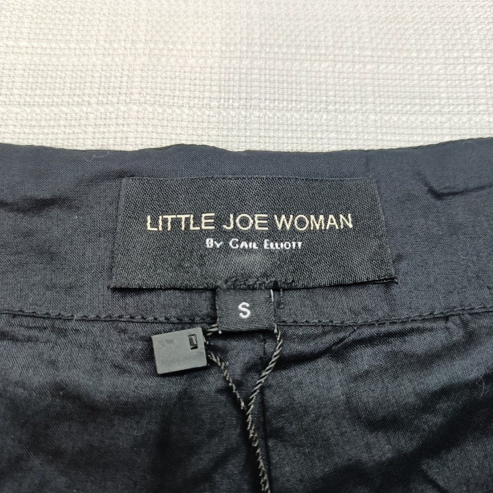Little Joe Woman by Gail Elliott Black Cotton Embroidered Shorts Womens S Casual - Picture 2 of 8